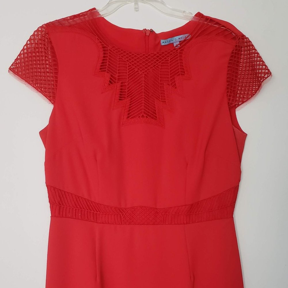 Antonio Melani Red Sheath Dress